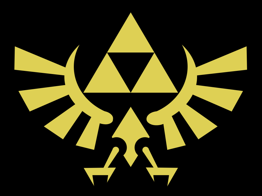 The Hylian symbol from the Legend of Zelda